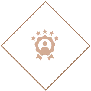 Award icon with stars and ribbon design.